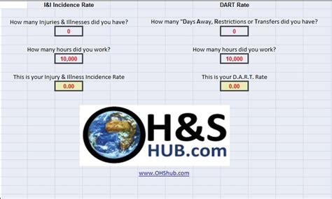 dart rate calculator excel.